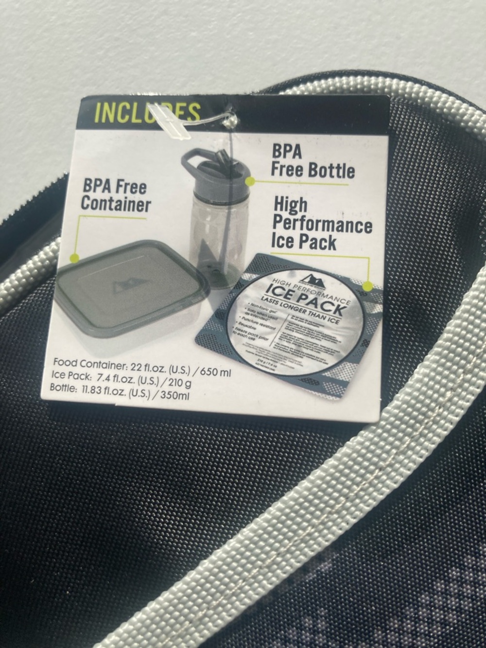 Arctic Zone camo print lunch box BPA food and drink container & ice pack - Picture 17 of 17
